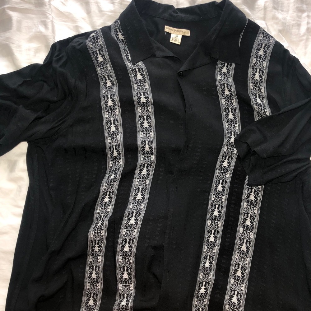 Island Passport Men’s Camp Shirt